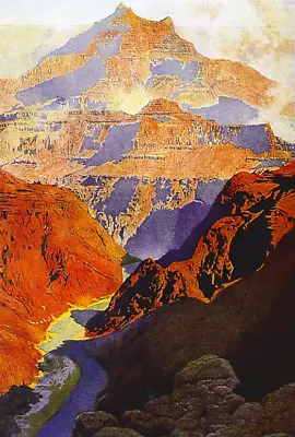  Grand Canyon   By Maxfield Parrish 11 X 16..3 • $15.95