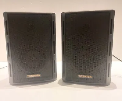 Toshiba Surround Sound Speakers (Model No: SP-3RDP) - TESTED & WORKING • £21.99