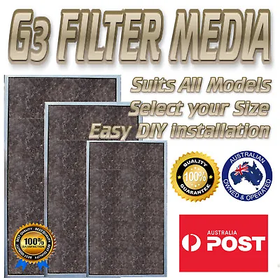 $23.99 • Buy Air Conditioner Filter Suits All Ducted Air Con Models Select Your Size G3  