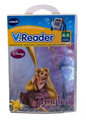 V.Reader Interactive E-Reading System Disney Tangled Ages 4-6 Years • $9.74