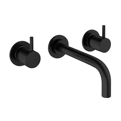 Crosswater MPRO Anthracite 3 Hole Basin Mixer Tap Matte Black New PRO130WNM+ • £219.99