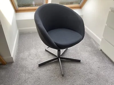 IKEA Skruvsta Swivel Office Chair Flakarp Medium Grey • £45