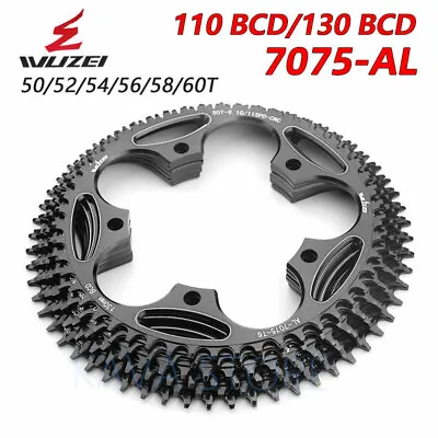 WUZEI Road Bike Chainwheel Folding 110/130 BCD Round Narrow Wide Sprockets • $19