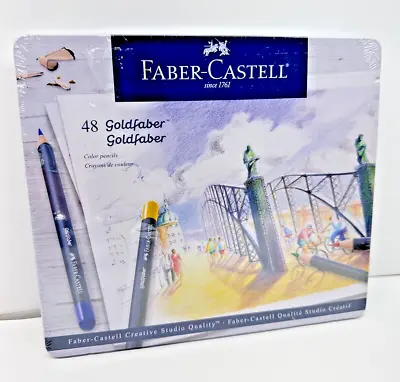 Faber- Castell 48 Goldfaber Colored Pencils-SEALED🔥 • $43