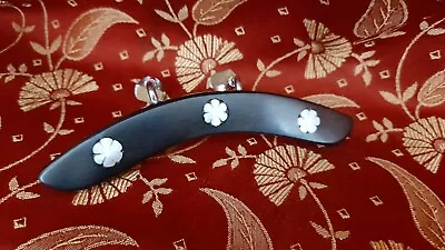 New Flower Inlay Mandolin Armrest Long Size With Clamps Ready To Use !!! • $8