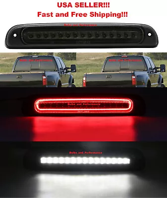 SMOKED LENS LED 3RD BRAKE LIGHT W/ QUICKFLASH OPTION For 1999-16 Ford F250-F550 • $47.49