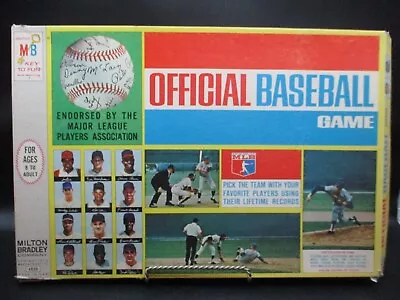 Vintage 1969 Milton Bradley Official Baseball Board Game (Read Below) • $26