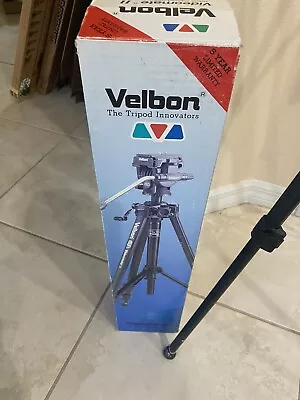 Camcorder Tripod Velbon Videomate II PH 358 VEL-FLO 7 MINI-PRO • $17.99