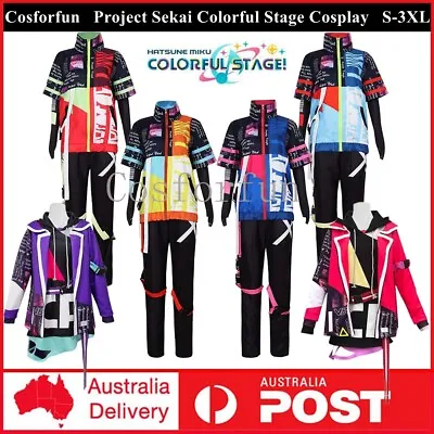 Project Sekai Colorful Stage Cosplay Costume Complete Outfit Party Christmas • $95.18