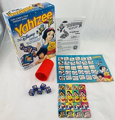 2004 Disney Yahtzee Jr Game By Milton Bradley Complete In Great Cond FREE SHIP • $26.99
