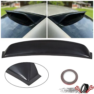 For 2006-2015 Honda Civic 4DR Sedan ABS Rear Window Roof Vent Visor Spoiler Wing • $31.85