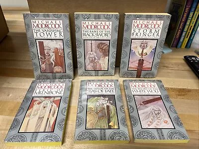 Michael Moorcock Elric Saga 1 - 6 Lot Of 6 Pbs. Ace Fantasy • $69.99