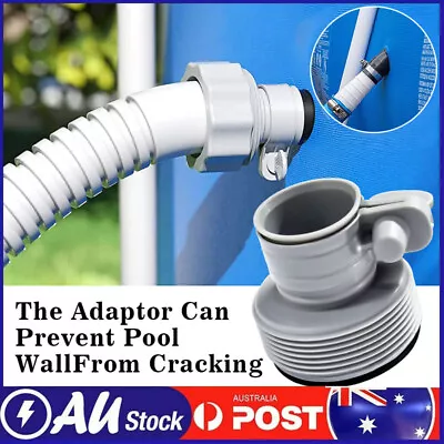 $14.89 • Buy 2Pcs Intex Hose Adapter B Pool 1.25 To 1.5 Pump Parts Conversion Replacement