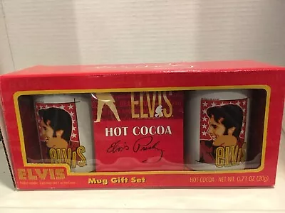 New Old Stock Two Elvis Presley Coffee Tea Hot Cocoa Mug Set 2011 • $8.50