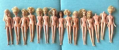 Vintage TLC Barbie Francie Casey Lot 15 Dolls For Repair Parts OOAK As-is 1960s • $142.50