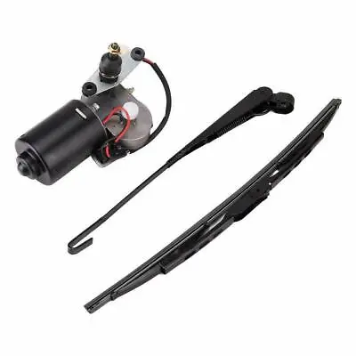 UTV 12V Electric Windshield Wiper Motor Kit For Polaris RZR Kawasaki Hard Coated • $26.98