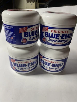 $48.50 • Buy (4)Original Blue Emu Super Strength  (4Oz)NEW!!FREE  SHIPPING!!! Exp 05/24