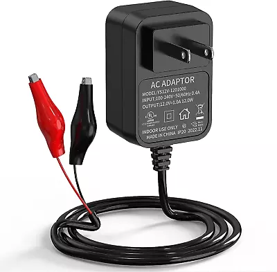 Deer Feeder Battery Charger For Moultrie 12V Battery Charger UL Listed With Cha • $22.49