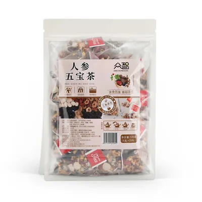 Ginseng Five Treasures Tea Maca Dried Slices Mulberry Goji Berry Red Dates • $11.99