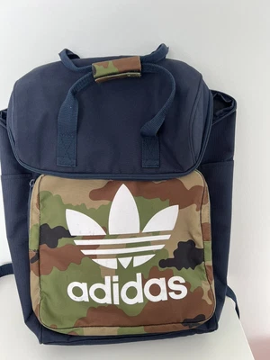 $30 • Buy Adidas Originals Camo Classic Backpack Camouflage Leisure Sports Bag