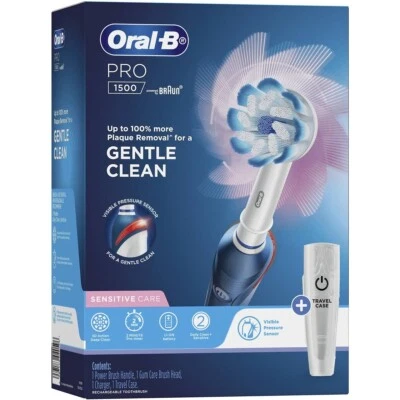 $74.95 • Buy Oral-B Pro 1500 Electric Toothbrush