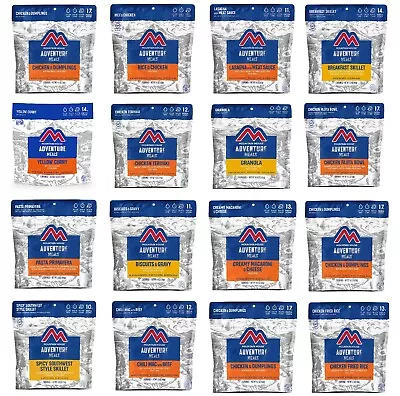 Mountain House Freeze Dried Food Meals Pouches Camp Trail MRE Emergency - NEW!! • $11.50