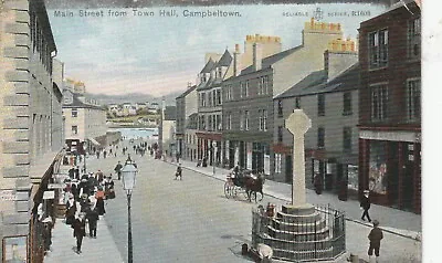 Ad 619 Campbeltown - Main Street From Town Hall • £1.75