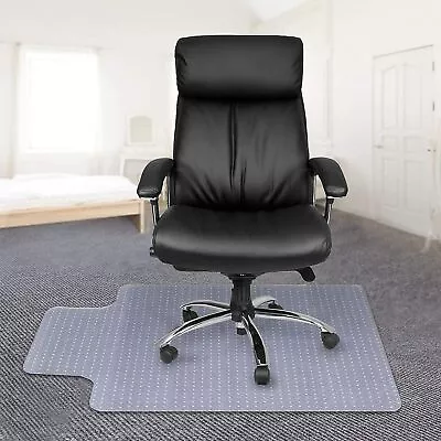 Home Office Chair Mat For Carpet Floor Protection Under Computer Desk Pad Cover • £14.95