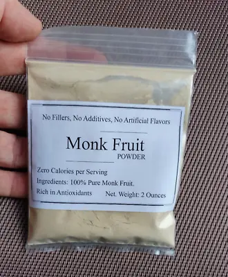 MonkFruit Monk Fruit Powder | 2oz | 100% Pure • $14