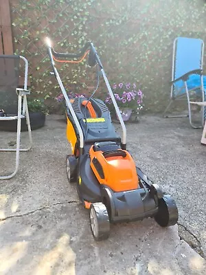 Yard Force 40V 32cm Cordless Lawnmower Plus Cordless Grass Trimmer  • £150