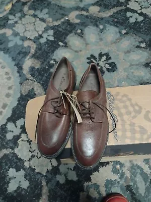 Eddie Bauer Shoes Brown Leather Size 7w New With Box  • $39.99