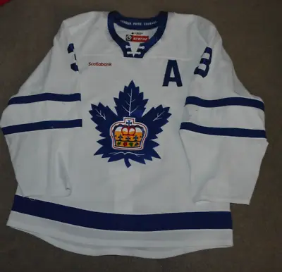 Alex Biega Toronto Marlies Game Worn Used Jersey AHL LOA • $299.95