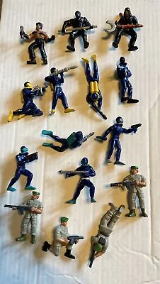 Vintage 1986 1987 Mattel Guts! Army Diver Ninja Green Beret Men Lot Of 15 • $35