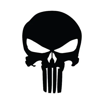 Punisher Decal - The Punisher Skull Sticker - Choose Color. FAST FREE SHIPPING!! • $3.49