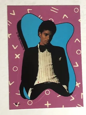 Michael Jackson Trading Card Sticker 1984 #4 • $2.25