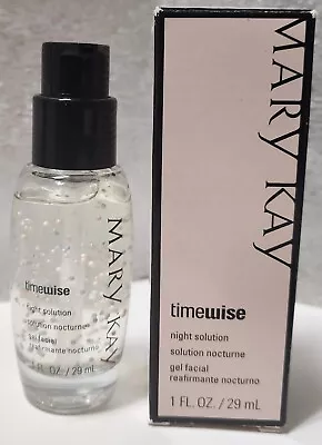 Mary Kay Timewise Night Solution 1 Oz Dry To Oily Skin 026919 New In Box Free SH • $25