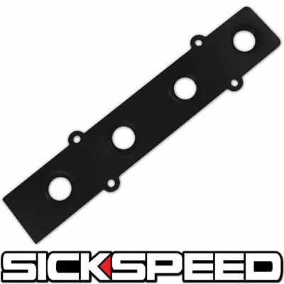 Black Aluminum Spark Plug Valve Cover Honda Prelude Vtec H22 H22a H22a1 Si • $24.88