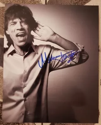 Mick Jagger Rolling Stones Original Hand Signed Autographed 8 X 10 Photo COA  • $116.31