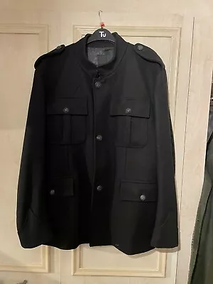 Pretty Green Black Label Wool Jacket Size XL • £74.99