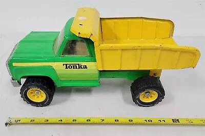 J-9 Vintage 1970's Pressed Steel Tonka Toys Dump Truck  • $12