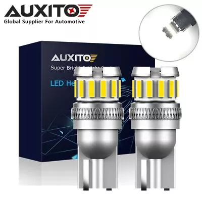 AUXITO T10 W5W 194 LED 3030SMD Interior License Plate Parker Light 6500K Canbus • $13.99