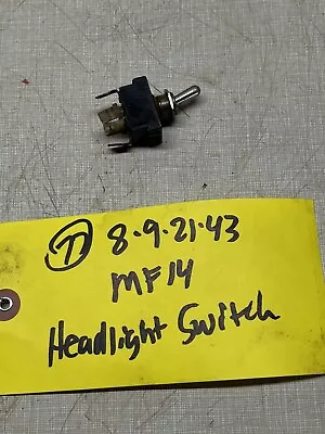 Massey Ferguson MF14 Tractor Light Switch Assembly Tested And Works • $14.14