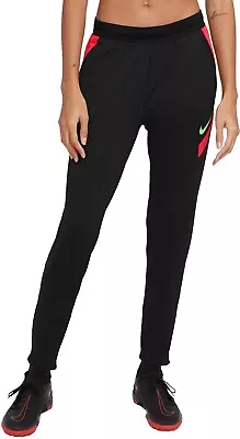 NWT Nike Women's Strike Soccer Dri-Fit Sports Pants Size S Black $70 4HL117 • $50.85