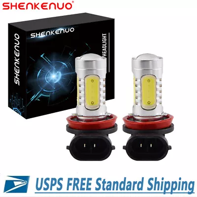 2pcs LED Fog/Driving Bulbs H8 H16 H11 Fog Light White 6000K High Power Lamp 200W • $13.97