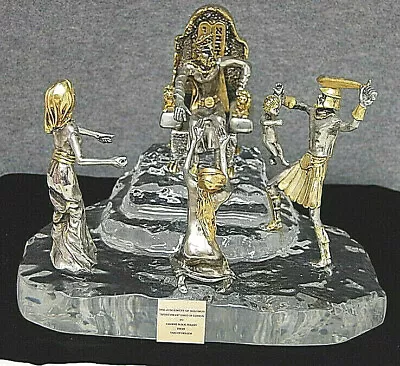 Judgement Of Solomon By Yaacov Heller  Artist Proof  Lucite And Silver  M3765 • $9950