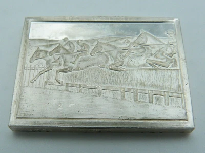 £24.97 • Buy Hallmarked Solid Silver Horse Racing Ingot - Cheltenham Gold Cup - National Hunt