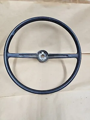 Steering Wheel VW Type 1 3 Squareback Bug Beetle Ghia 311415651A Aircooled OEM • $95