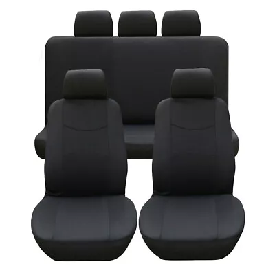 Universal Seat Covers Fit For Car Truck SUV Van Front + Rear 5 Seats Full Cover • $12.48