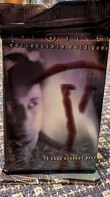 The X-Files Collectible Card Game 15-Card Booster Pack - 1997 (1 Pack) • $2.02