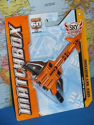 Matchbox 60 Anniversary Mbx Skybusters Twin Blast **brand New & Rare** • $29.99